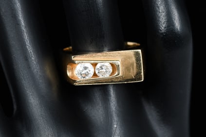 14K .64 CTW DIAMOND RING