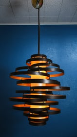 LARGE CORBETT LIGHTING VERTIGO PENDANT CHANDELIER