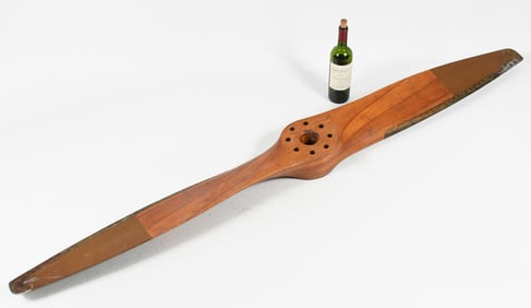 SENSENICH BROTHERS WOODEN AIRPLANE PROPELLER