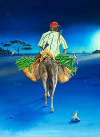 CUELLO PAINTING BANANA SELLER