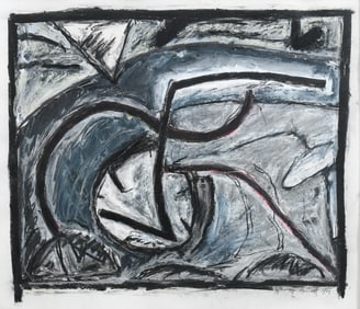 GREGORY AMENOFF MIXED MEDIA 1979