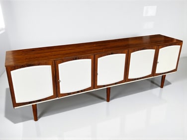 BRAZILIAN ROSEWOOD CREDENZA CABINET