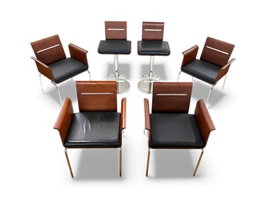 6 ALLERMUIR SIDE CHAIRS & BAR STOOLS