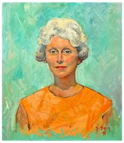 GEORGE GACH PORTRAIT PAINTING