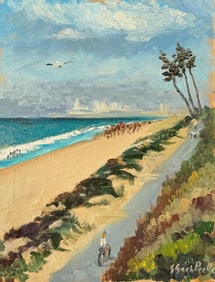 SUSIE GACH PEELLE MANHATTAN BEACH PAINTING