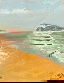 SUSIE GACH PEELLE WINDY DAY PORTUGAL PAINTING