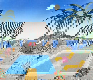 MCKNIGHT SERIGRAPH "SOUTH DREAM BOULEVARD"