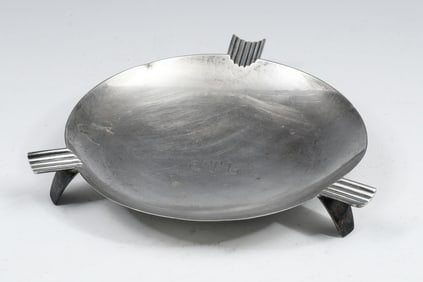 ART DECO TIFFANY & CO. STERLING CIGAR ASHTRAY