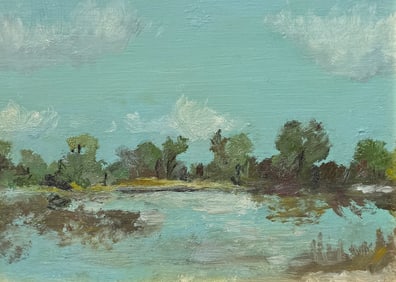 POLISH IMPRESSIONIST LANDSCAPE PAINTINGS