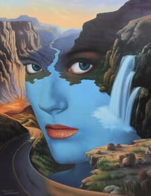 JIM WARREN SIGNED PRINT “MOTHER NATURE”