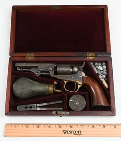 1860 .31 CAL, COLT 1849 POCKET PERCUSSION REVOLVER