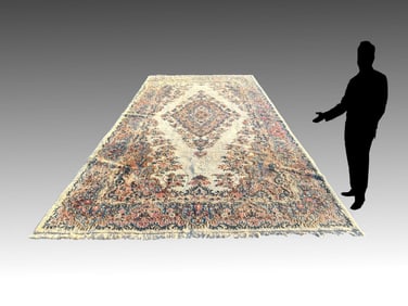 PERSIAN KERMAN ROOM SIZE ESTATE ORIENTAL CARPET