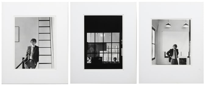 3 PC. ARNOLD NEWMAN SILVER GELATIN PHOTOGRAPHS