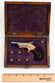 .32 CAL. MARLIN "NEVER MISS" SINGLE SHOT PISTOL