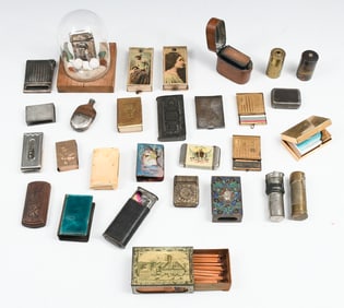 30 PC. MATCH SAFE COLLECTION