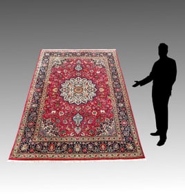 ESTATE HANDMADE PERSIAN KASHAN DESIGN CARPET