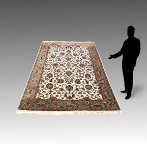ESTATE PERSIAN TABRIZ-STYLE HAND-KNOTTED CARPET
