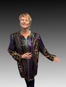 BOB MACKIE BEADED COAT