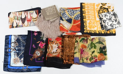 DESIGNER SILK SCARVES