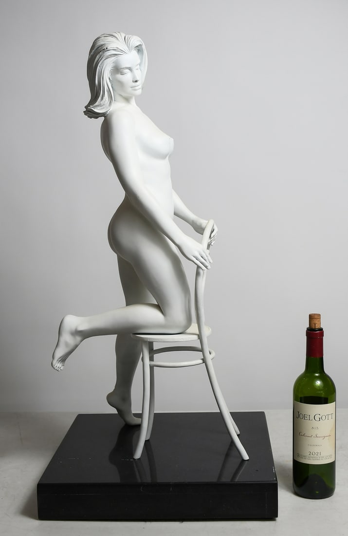 BILL MACK "SPRINGTIME" BRONZE WITH WHITE PATINA (1 of 6)