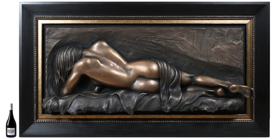 BILL MACK "LUSTROUS" BONDED BRONZE SCULPTURE