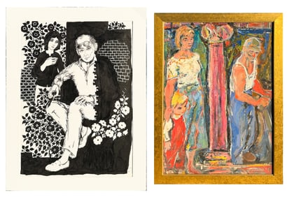 2PC. LASZLO MATULAY ARTWORKS