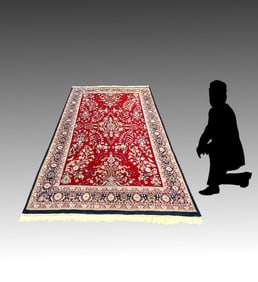 ESTATE PERSIAN RUG KASHAN DESIGN HANDMADE