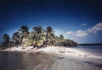 CLYDE BUTCHER PHOTOGRAPH "PARADISE IN THE KEYS"