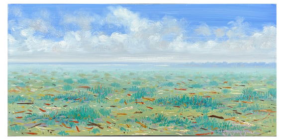 GREG BEHYMER FLORIDA EVERGLADES PAINTING