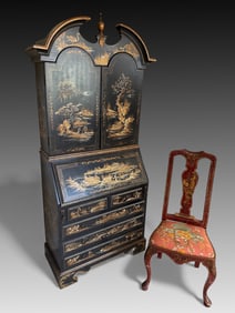 CHINESSE SECRETAIRE AND CHAIR