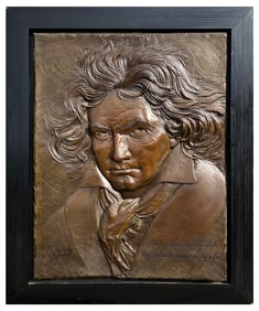 BILL MACK "MUSIC MASTER" BONDED BRONZE SCULPTURE