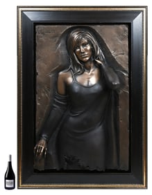 BILL MACK "ENCHANTING" BONDED BRONZE SCULPTURE