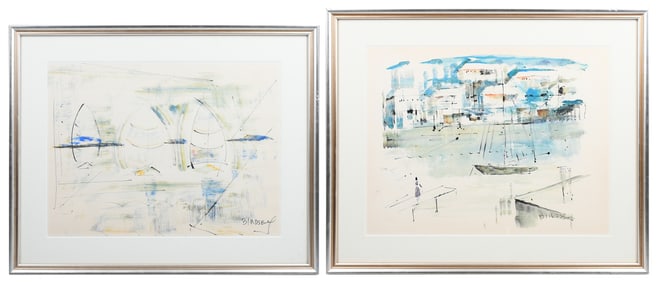 2PC. BIRDSEY BAHAMIAN PAINTING LOT