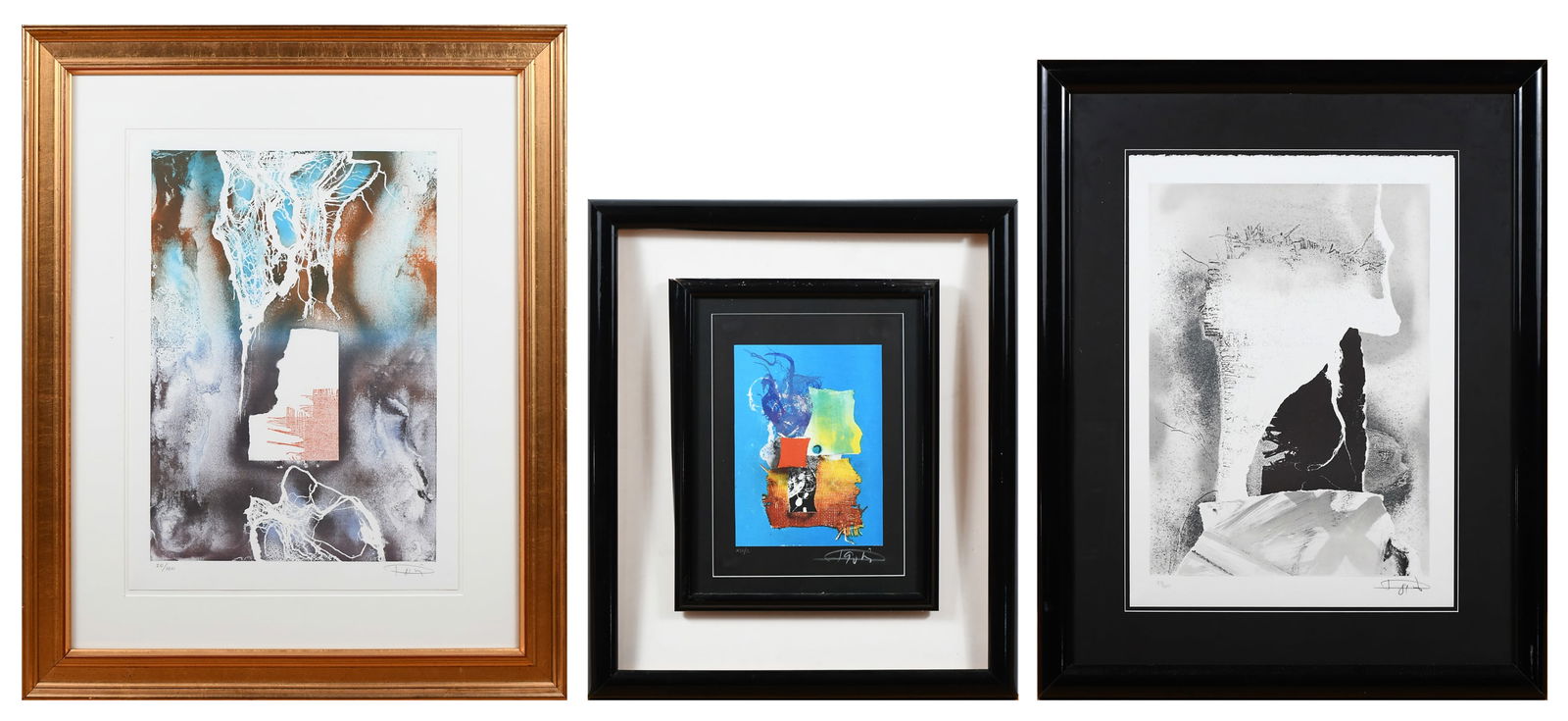 THREE LASZLO DUS LIMITED EDITION PRINTS (1 of 7)