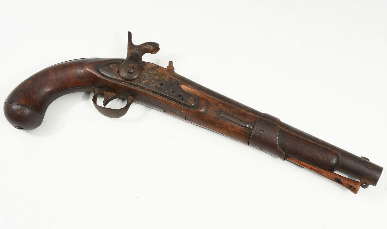 SIMEON NORTH MODEL 1819 FLINTLOCK PISTOL (1 of 6)
