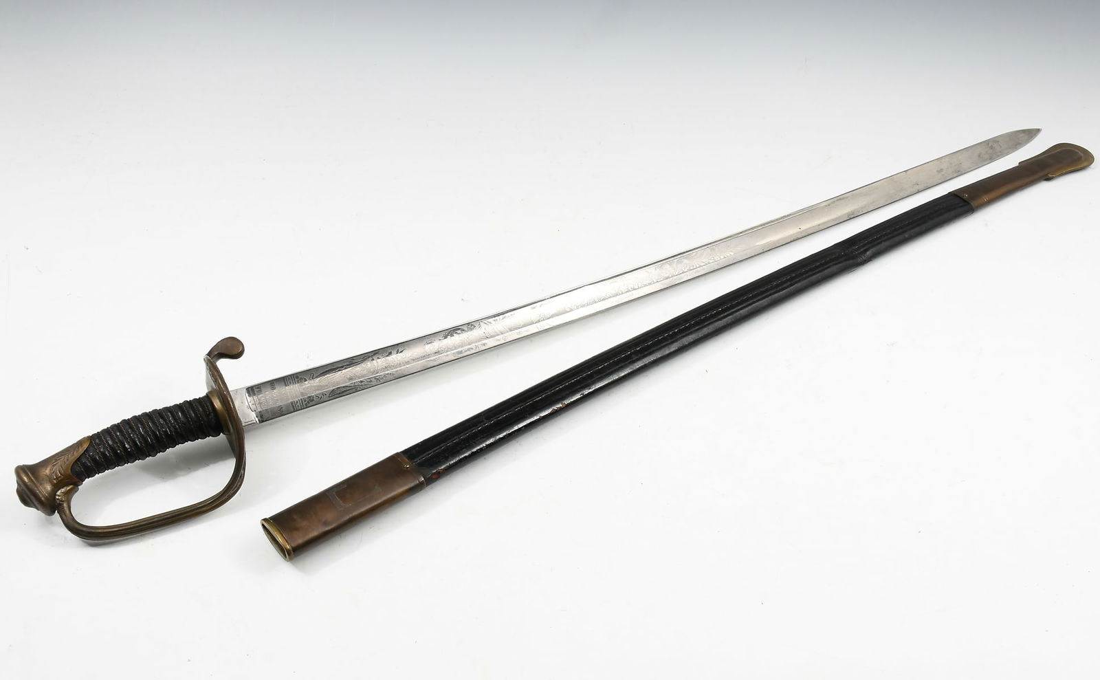 CIVIL WAR ERA HORSTMANN'S & SONS MARINE SWORD (1 of 6)