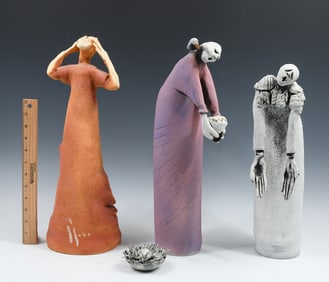 3 ROBERT GIORDANO SCULPTURES