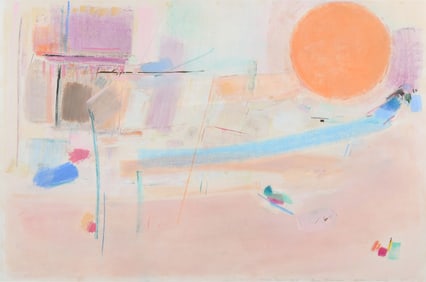 LANA PICCIANO “RISING SUN” MIXED MEDIA