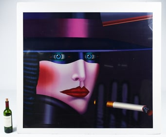 SHIMON OKSHTEYN SERIGRAPH “PINK LADY”