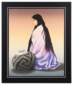 R.C. GORMAN LITHOGRAPH “ALMA”