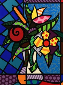 ROMERO BRITTO HC SERIGRAPH “IT’S FOR YOU”