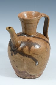 EARLY CHINESE WINE/OIL TERRACOTTA JUG/PITCHER