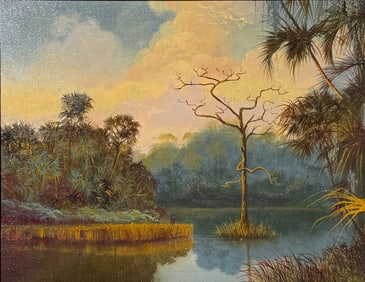 SHIRLEY HOOD LOEFFLER FLORIDA PAINTING