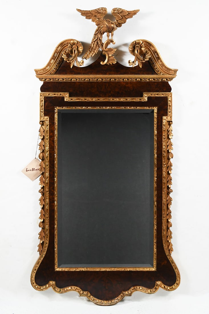 LABARGE FEDERAL STYLE MAHOGANY GILT EAGLE MIRROR (1 of 5)