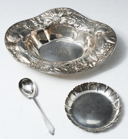 3 PC. TIFFANY & CO. AND GORHAM STERLING SILVER