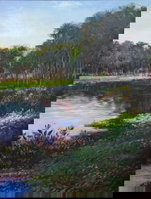 CONTEMPORARY FLORIDA LANDSCAPE PAINTING