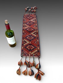 ANTIQUE BALUCH CAMEL HAIR TORBA, LATE 19TH / EARLY 20TH C