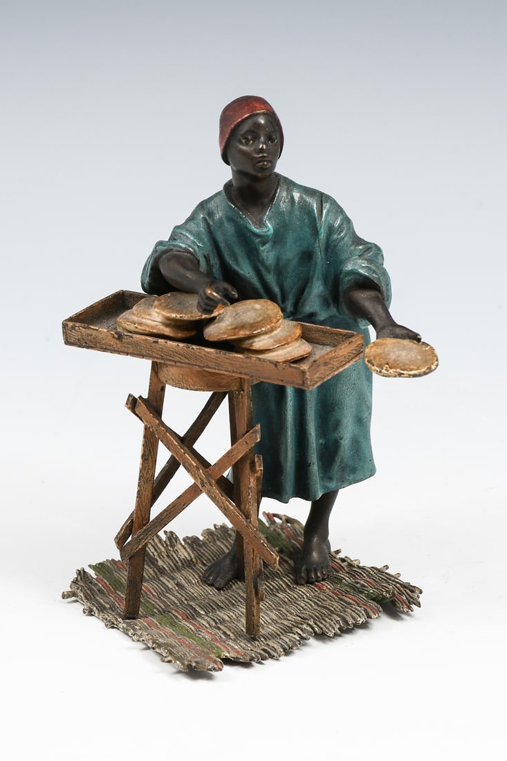 AUSTRIAN COLD-PAINTED BRONZE BY FRANZ BERGMAN (1 of 5)