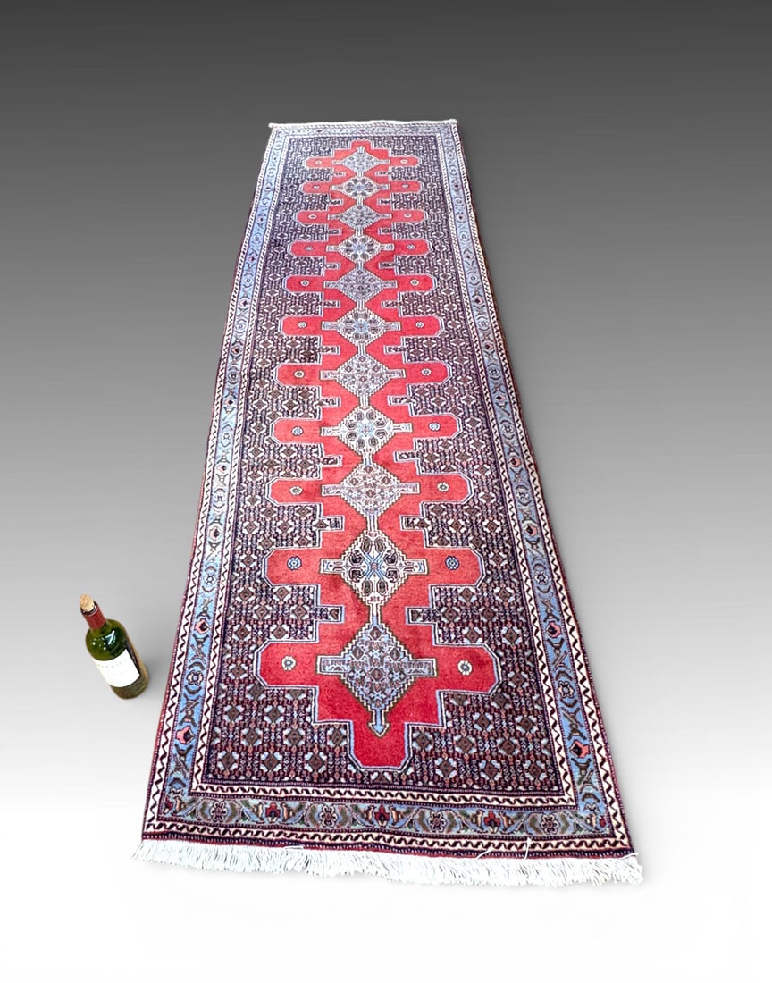 ESTATE ORIENTAL SENNEH DESIGN CARPET: ESTATE ORIENTALSENNEH DESIGN CARPET: Dimensions: 2'11 X 9'11.5":(119.5" x 35")