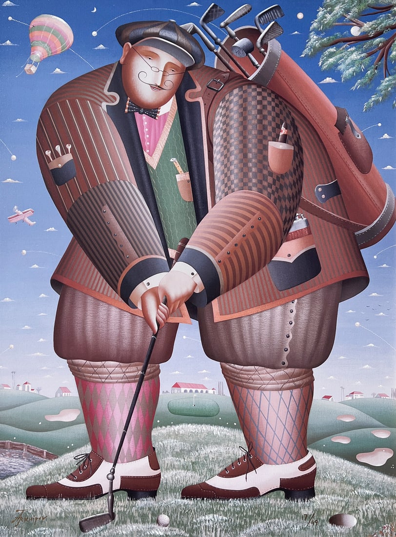 ANTON ARKHIPOV GOLFER GICLEE (1 of 5)